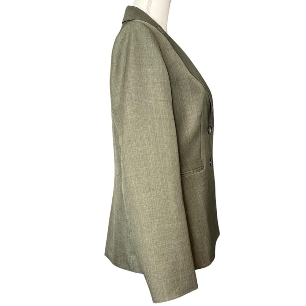 Evan-Picone Suit Women’s Suit Jacket Size 12 Olive Green - Picture 6 of 9